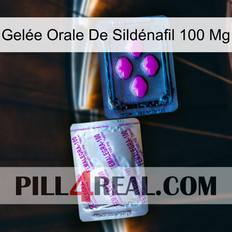 Gelée Orale De Sildénafil 100 Mg 37